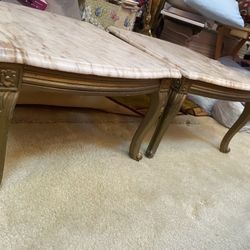 Marble End Tables