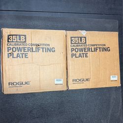 Rogue Calibrated Plates-New in Box