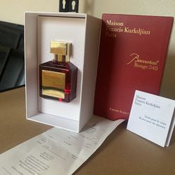Bacarrat Rouge 540 Cologne