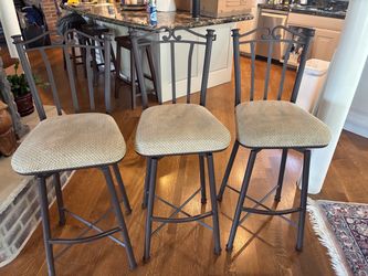 Wrought Iron Bar Stools