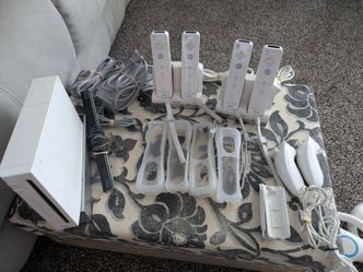 Wii console + accessories