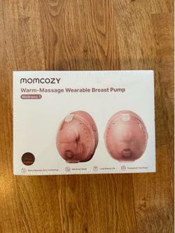 Momcozy Warm-Massage Wearable Breast Pumps- BRAND NEW!