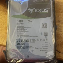 NEW Seagate Exos X18 ST18000NM000J 18TB SATA 3.5" Enterprise HDD Hard Drives