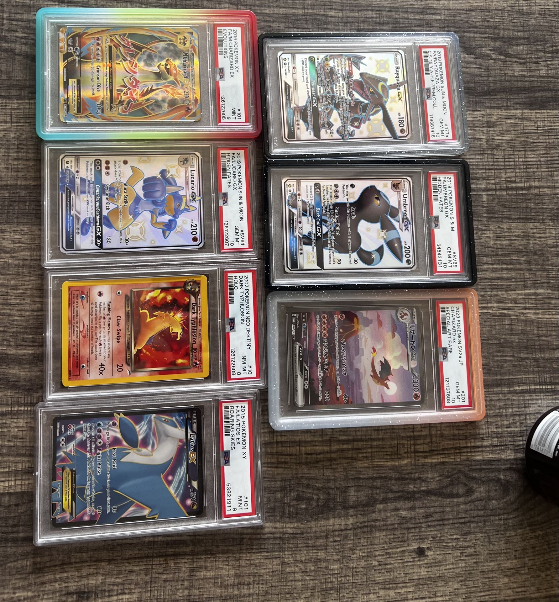 Pokemon PSA Slabs