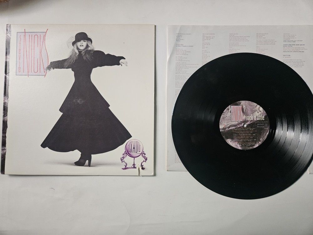 STEVIE NICKS ROCK A LITTLE LP