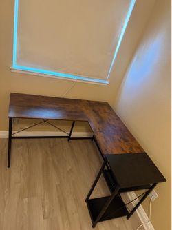 L shape desk