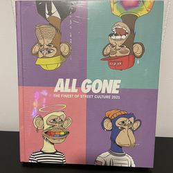 All Gone 2021 x Bored Ape Yacht Club BAYC The Finest of Street Culture Book