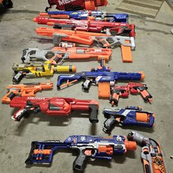 14 Nerf Guns. See Photos