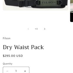 FILSON WAIST BAG BRAND NEW 