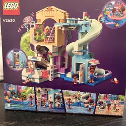 Lego friends heartlake city water park summer toy with mini dolls