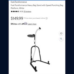 Fuel Performance Punching Bag Stand 