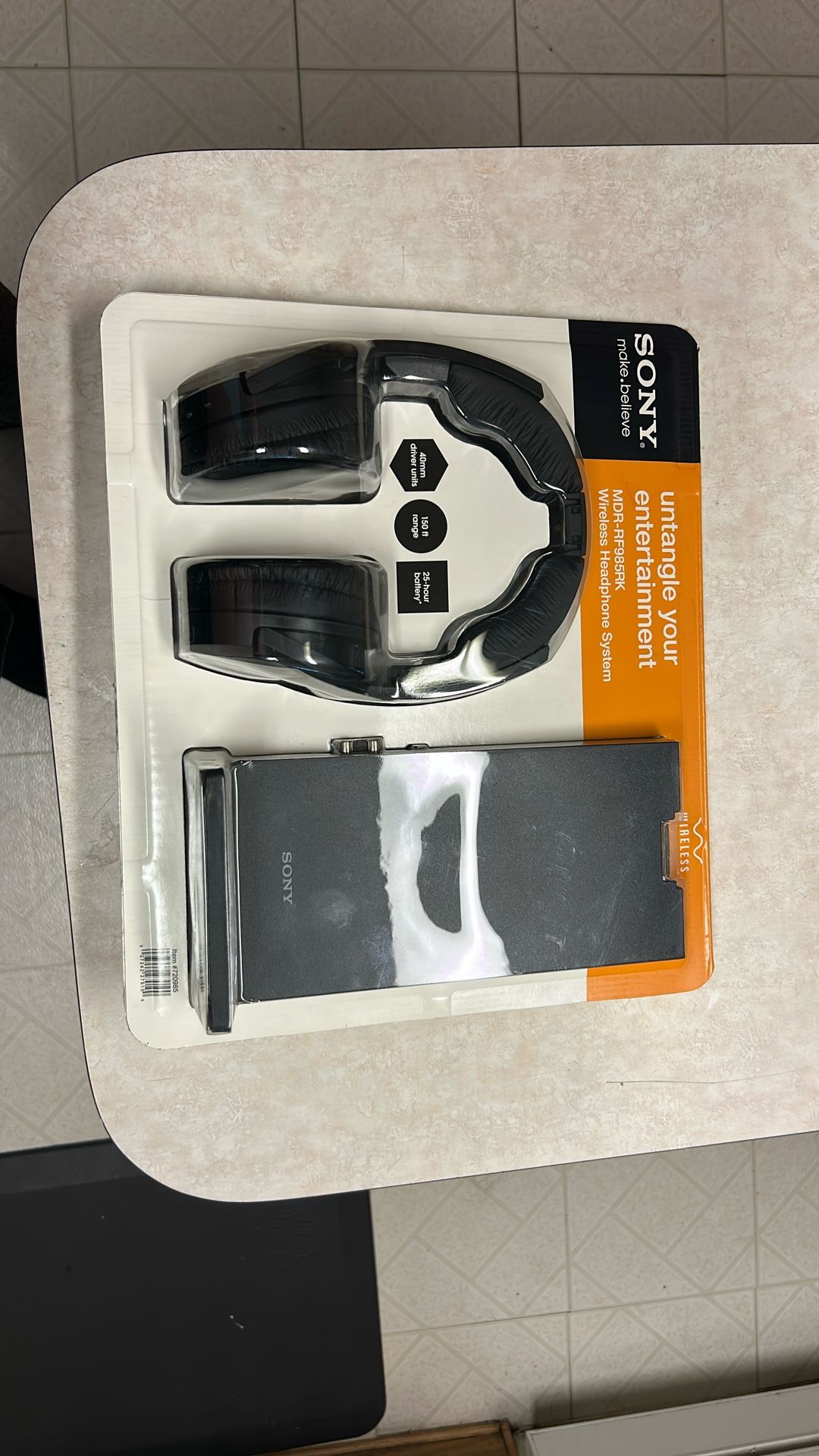 sony wireless Headphones System