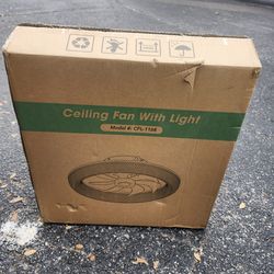 Ceiling fan with light