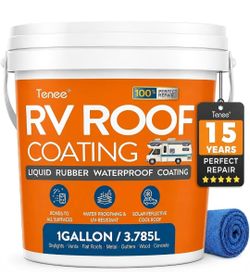 Tenee RV Roof Coating - 1 Gallon (Unopened)