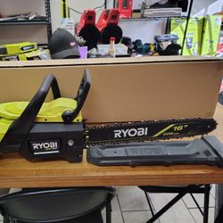 Ryobi 40 V Chainsaw 16in Tool Only Used But Works Good