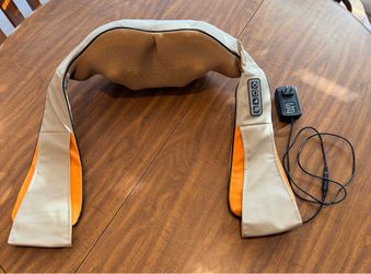 Shiatsu Neck and Shoulder Massager with Heat - Tested, Works Well