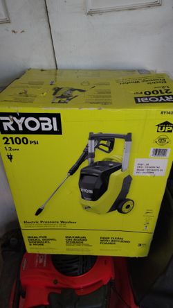 Ryobi 2100 pressure washer