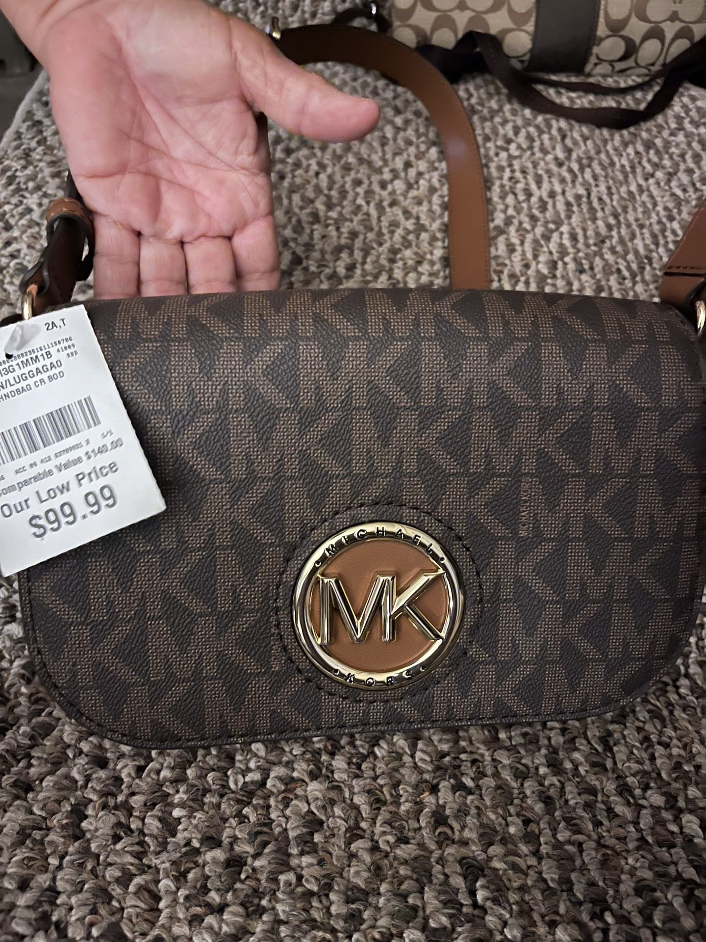 New Michael Kors Crossbody Purse