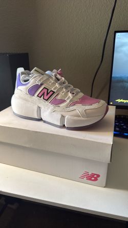 Jaden Smith x New Balance Vision Racer in the “White/Pink” colorway