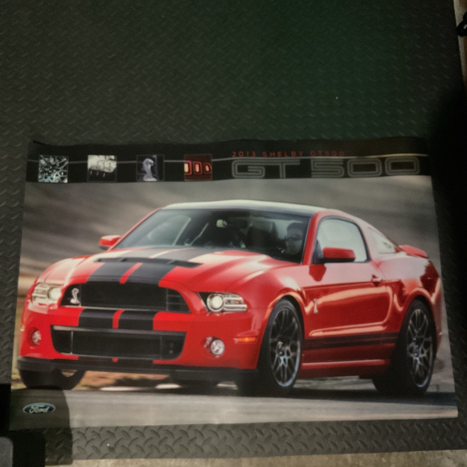 FORD MUSTANG SHELBY DEALERSHIP POSTERS (3ft By 2ft) $5