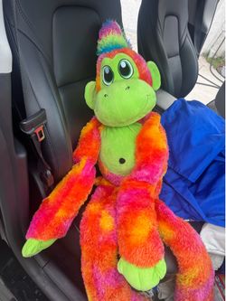 Stuffed animal monkey