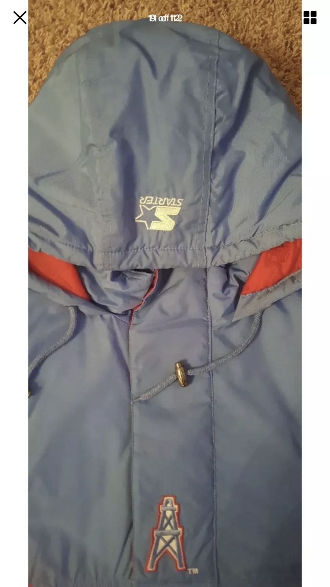 Vintage 80s Houston astros starter jacket Houston Astros jacket L for Sale  in Sacramento, CA - OfferUp