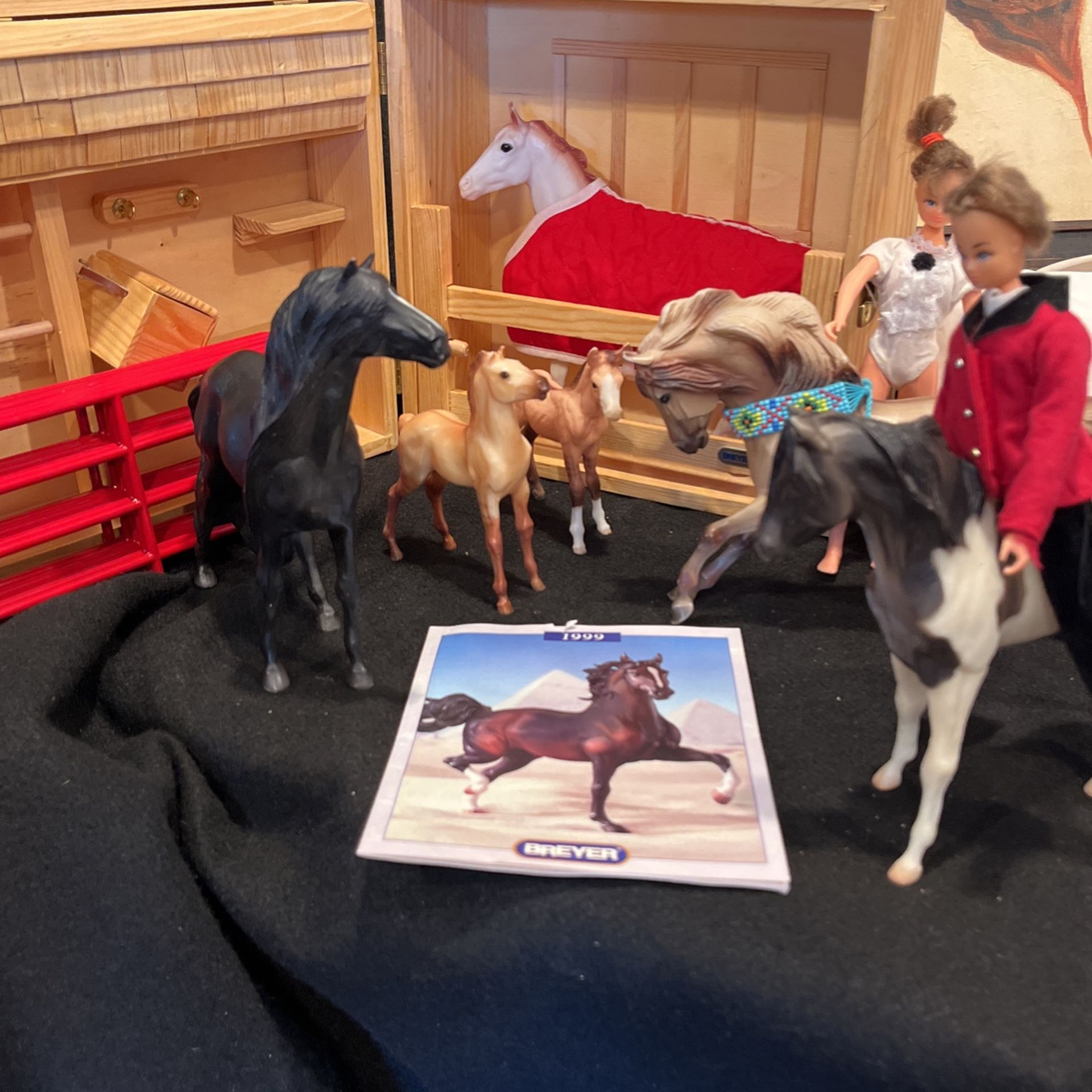 Breyers Horses, Carrying Case,dolls