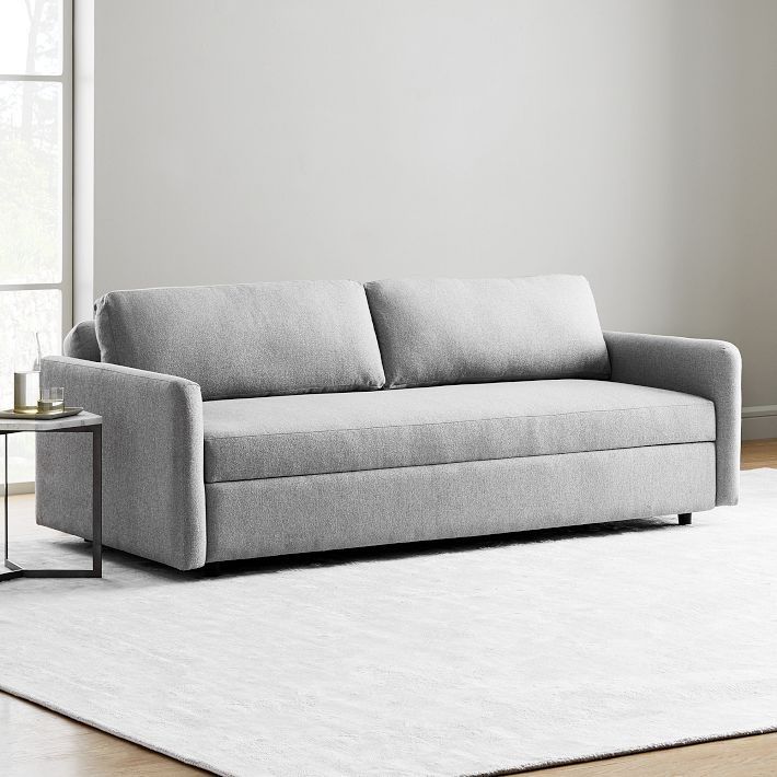 Brand New West Elm Clara Couch in "Slate Twill"