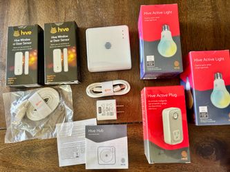 Hive Smart Home Kit Hub Lights Plug Door Window Sensors Direct Energy