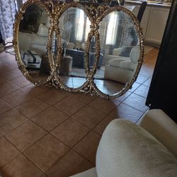 Large Three Tier Mirror