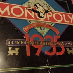 1935 Commemorative Monopoly Game