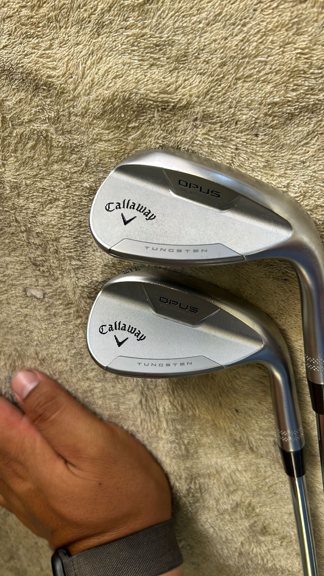 Opus Platinum Wedges