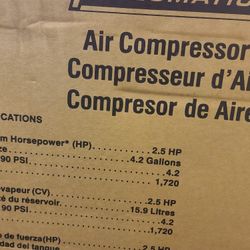 MAKITA 4.2GALLON 2.5HP COMPESSOR 