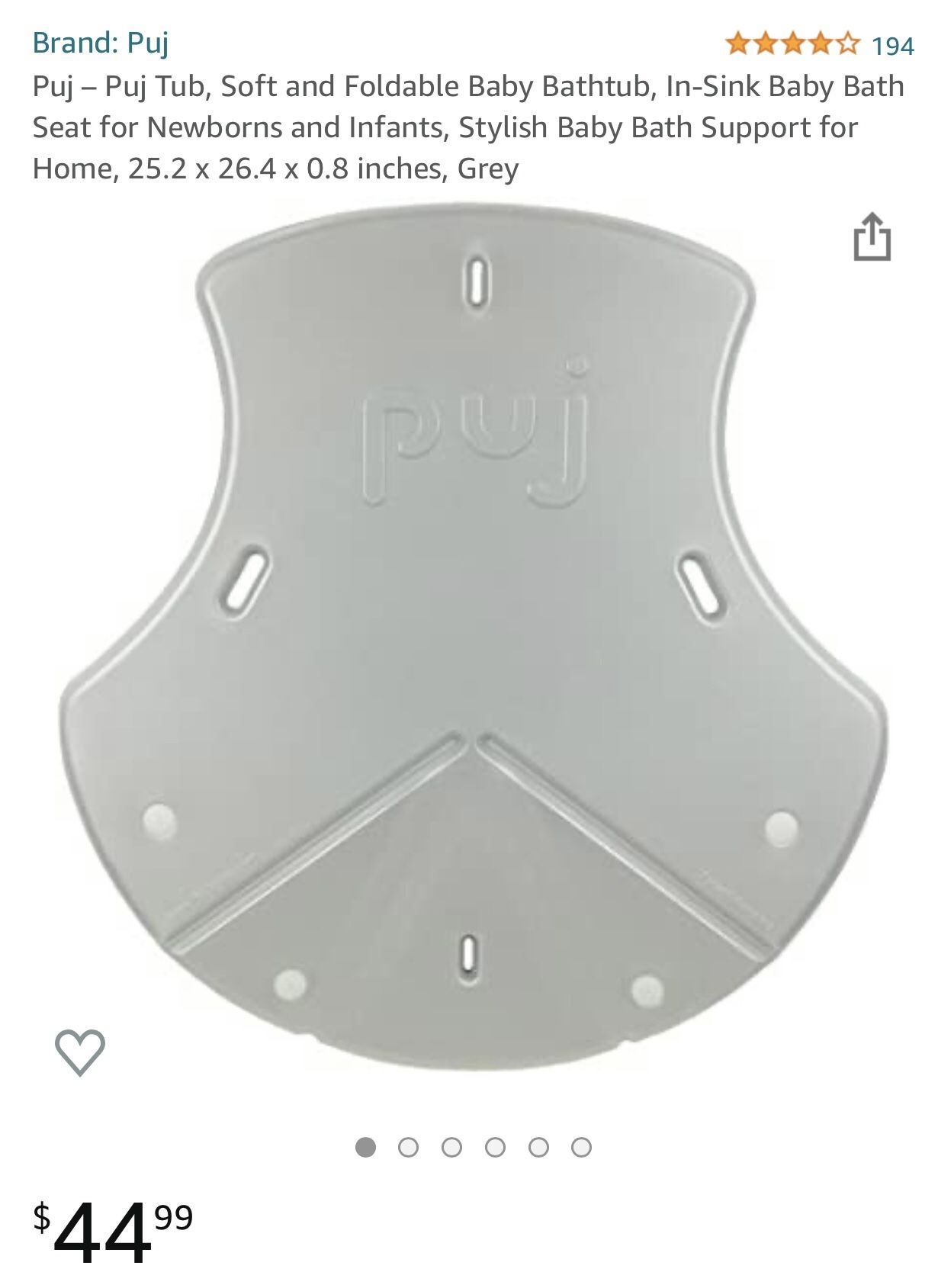 Puj Baby Tub