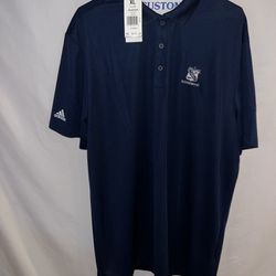 Mens Adidas Ridgewood navy polo golf shirt size XL brand new with tags