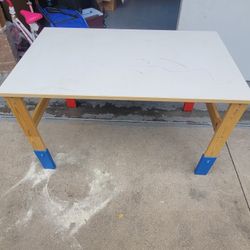 White Wood Desk/Table
