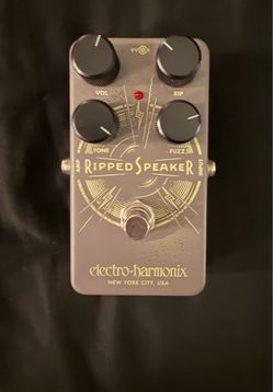 Electro-Harmonix Fuzz/Distortion “Ripped Speaker” Pedal 2021