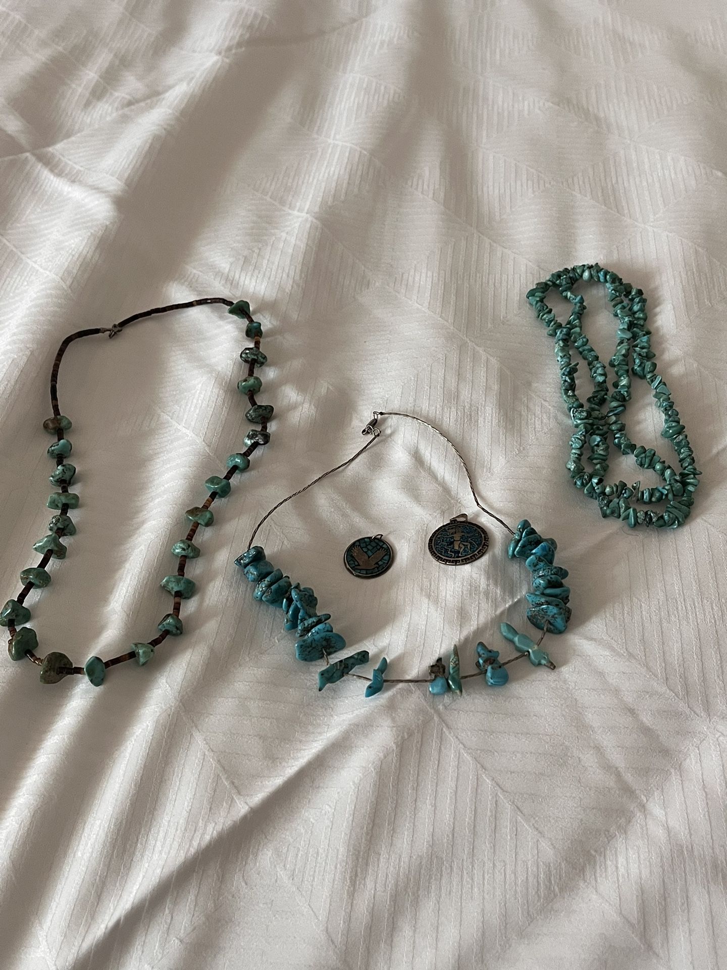 Sterling Silver And Turquoise Jewelry Lot