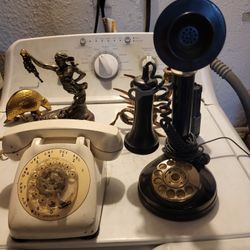 2 Vintage Phones 