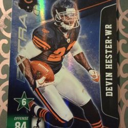 2011 Panini Devin Hester Chicago Bears Adrenalyn XL NFL Trading Card Game 