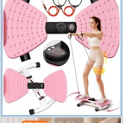  Waist Twister Machine Exercise Fitness Tool, Ab Twister Board with the Smart LED Digital Monitor, 300lbS Capacity & 20dB Ultra-Quiet, Anti-Slip