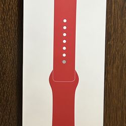 Apple Watch Band- Sport Band (41 mm) RED- M/L