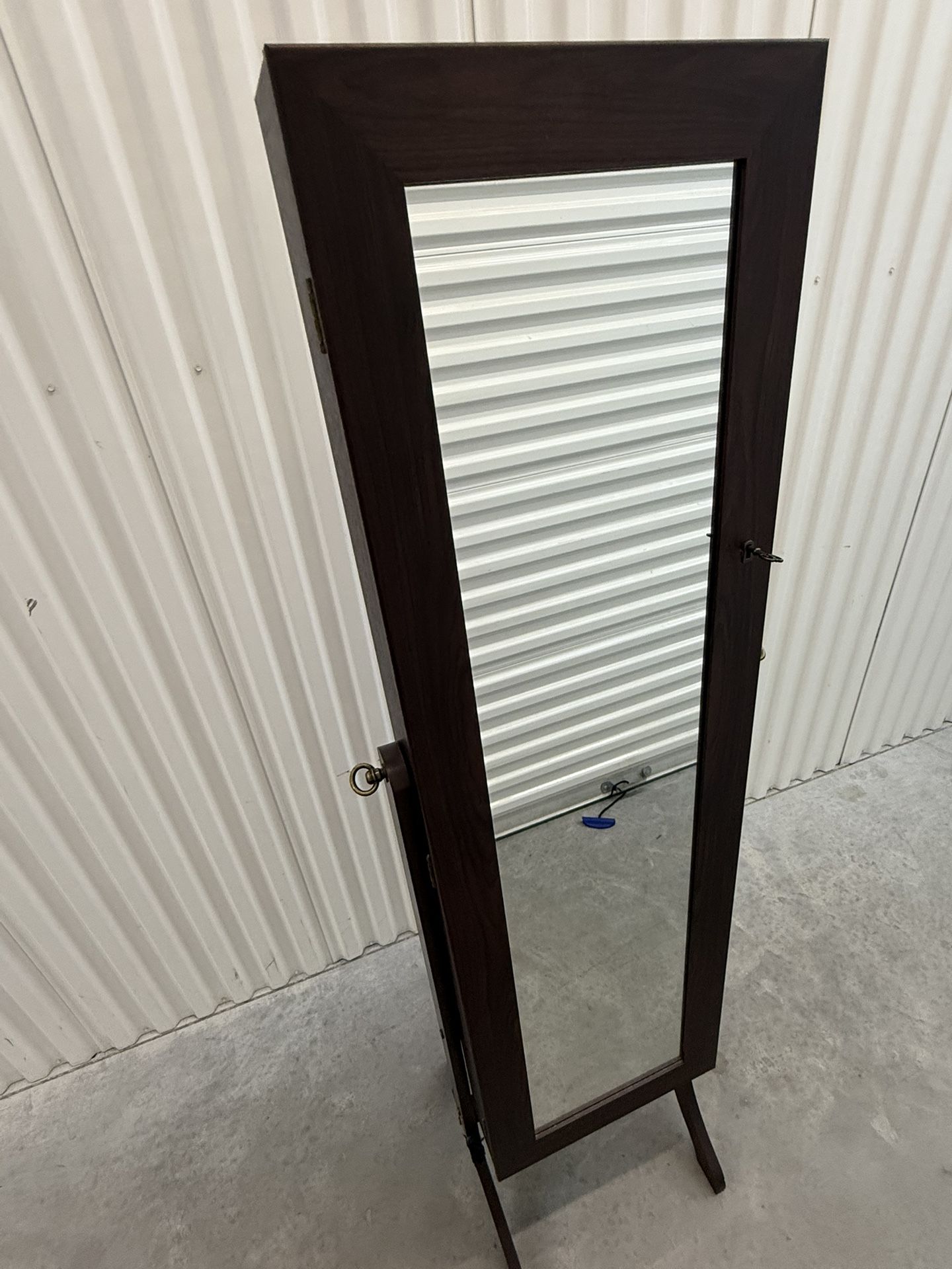 Jewelry Box Standing Mirror
