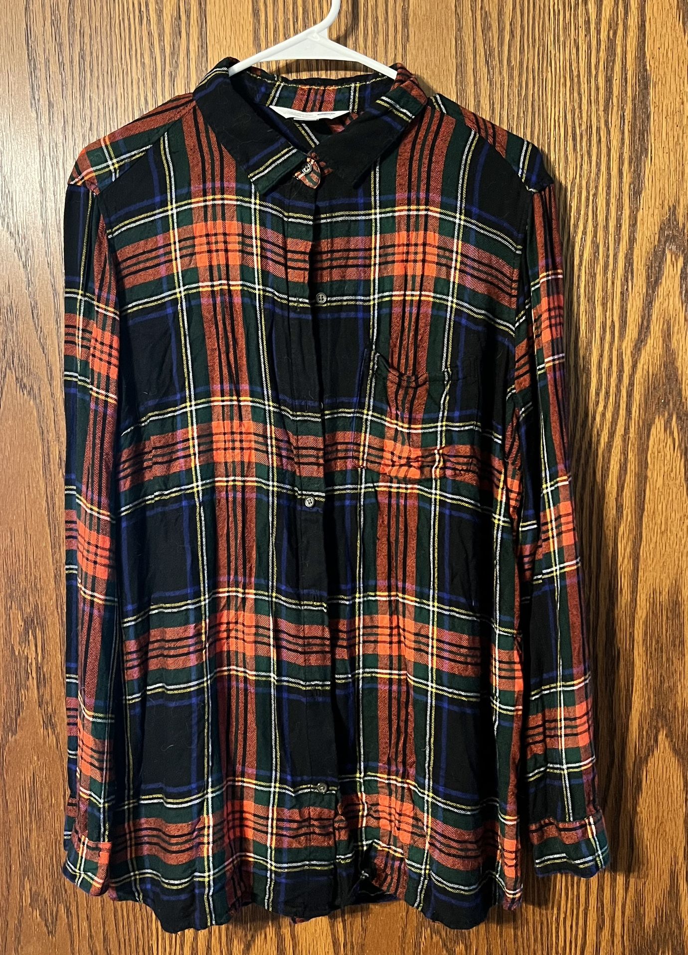 XL Plaid Button Down