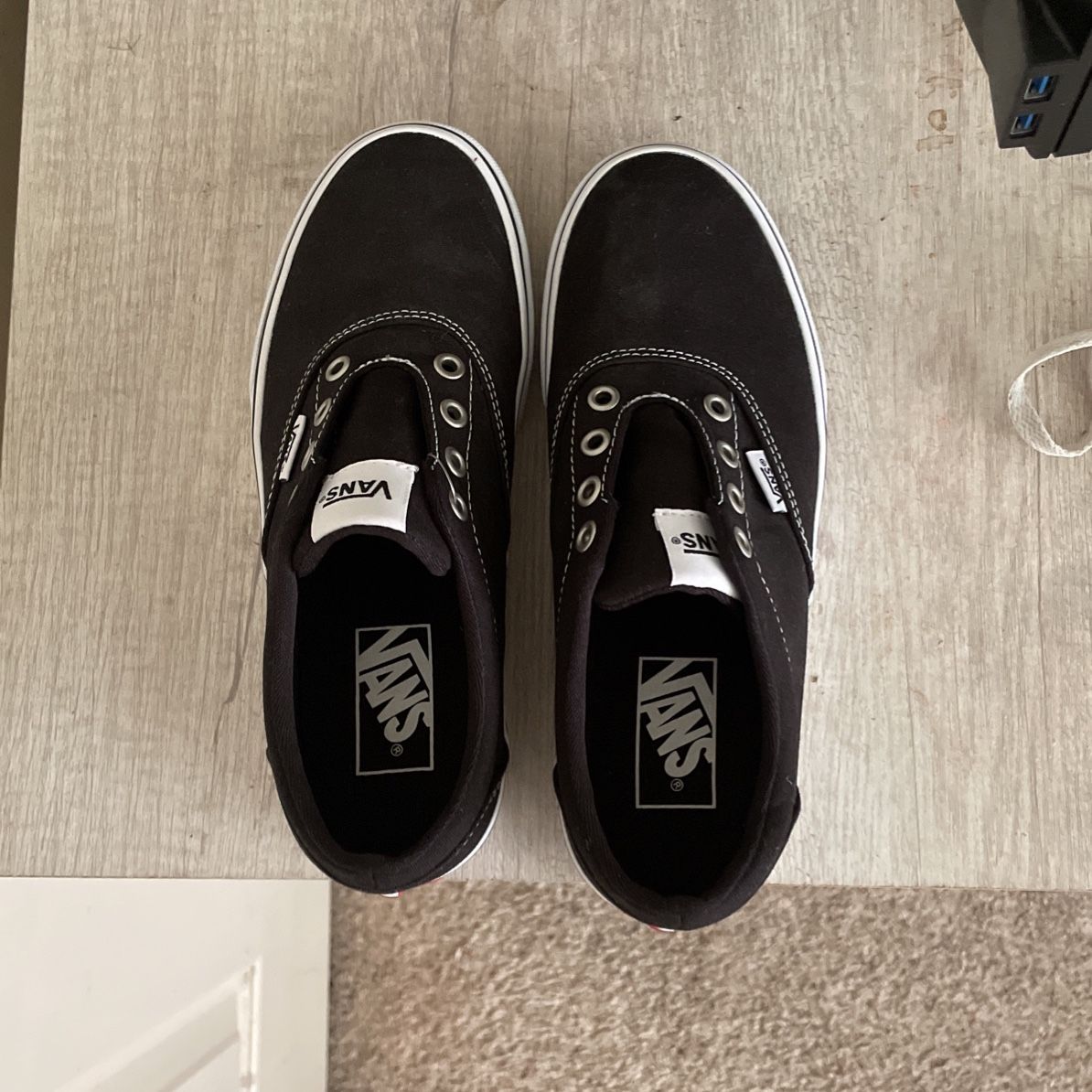 Women’s Black Vans 