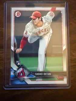 Shohei Ohtani Bowman Rookie Baseball Card