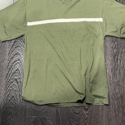 Point zero Green Xl v neck shirt Men’s