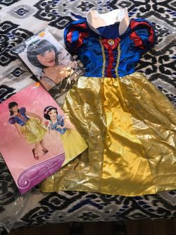 Snow white costume size 7-8 kids