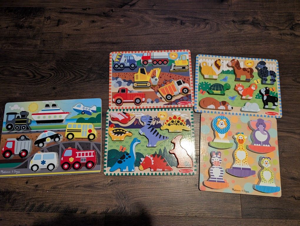 Melissa And Doug Jumbo Puzzles