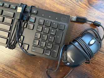 Dell Wired Keyboard and Mouse